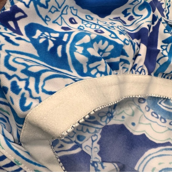 Lauren Ralph Lauren Women’s Blue & White Paisley Dress Sz P/P  Sleeveless. - Picture 11 of 11